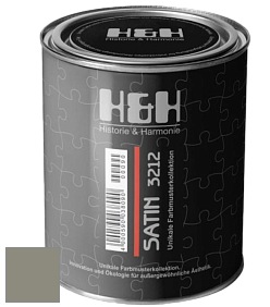 Шелковисто-матовая H&H Satin SM цвет NCS S 5005-G80Y 