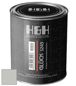 Матовая краска H&H Gluck цвет DRF 9057 