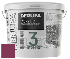 Матовая краска Derufa Интерьер-3 (ТМ) цвет DRF 1582 