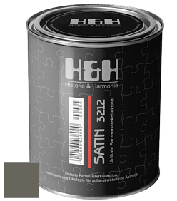 Шелковисто-глянцевая H&H Satin SG цвет NCS S 7005-G80Y 