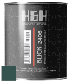 Глубокоматовая краска H&H Blick цвет NCS S 7020-B70G 