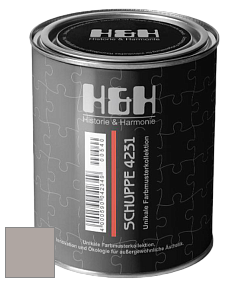 Глубокоматовая краска H&H SCHUPPE цвет DRF 9066 