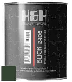 Глубокоматовая краска H&H Blick цвет RAL 6020 
