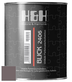 Глубокоматовая краска H&H Blick цвет DRF 9077 