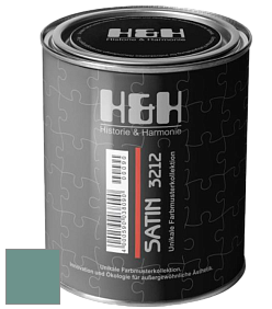 Шелковисто-матовая H&H Satin SM цвет NCS S 4020-B70G 