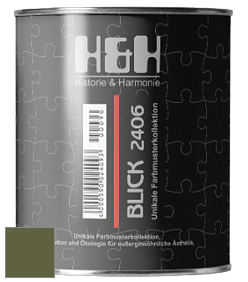 Глубокоматовая краска H&H Blick цвет NCS S 6030-G50Y 