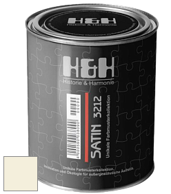 Шелковисто-глянцевая H&H Satin SG цвет NCS S 0505-G90Y 