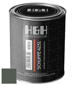 Глубокоматовая краска H&H SCHUPPE цвет DRF 1190 