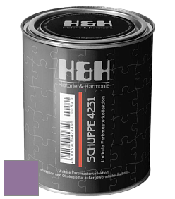 Глубокоматовая краска H&H SCHUPPE цвет DRF 1811 