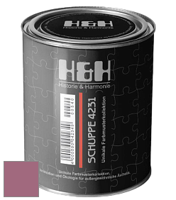 Глубокоматовая краска H&H SCHUPPE цвет DRF 1832 