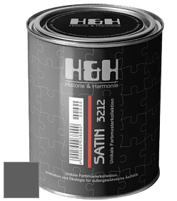 Шелковисто-матовая H&H Satin SM цвет NCS S 7500-N 