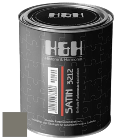 Шелковисто-глянцевая H&H Satin SG цвет NCS S 6005-G80Y 
