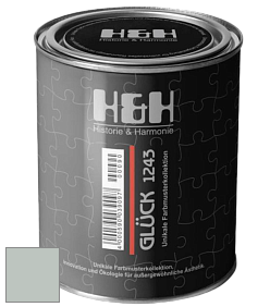 Матовая краска H&H Gluck цвет NCS S 2005-G 
