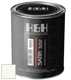 Шелковисто-матовая H&H Satin SM цвет RAL 9010 