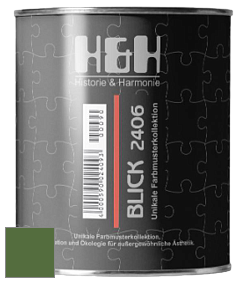Глубокоматовая краска H&H Blick цвет NCS S 4550-G30Y 