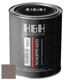 Глубокоматовая краска H&H SCHUPPE цвет NCS S 6005-Y50R 