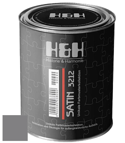 Шелковисто-глянцевая H&H Satin SG цвет NCS S 5502-R50B 