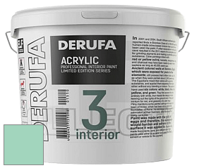 Матовая краска Derufa Интерьер-3 (ТМ) цвет NCS S 1030-B90G 