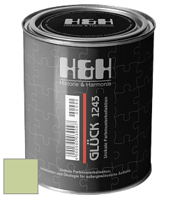 Матовая краска H&H Gluck цвет NCS S 1030-G40Y 