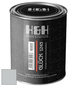 Матовая краска H&H Gluck цвет NCS S 2002-B50G 