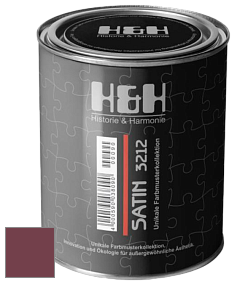 Шелковисто-матовая H&H Satin SM цвет DRF 1295 