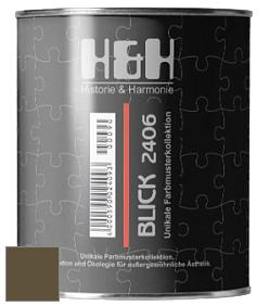 Глубокоматовая краска H&H Blick цвет NCS S 7020-G90Y 