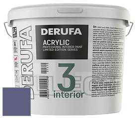 Матовая краска Derufa Интерьер-3 (ТМ) цвет NCS S 5030-R60B 