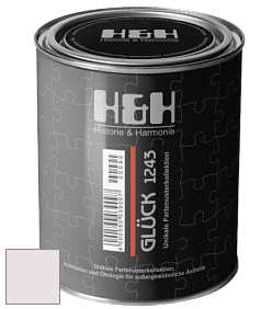 Матовая краска H&H Gluck цвет NCS S 0804-R10B 