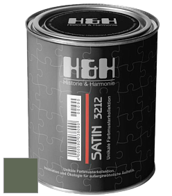 Шелковисто-глянцевая H&H Satin SG цвет DRF 1182 