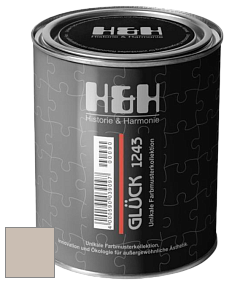 Матовая краска H&H Gluck цвет DRF 9036 