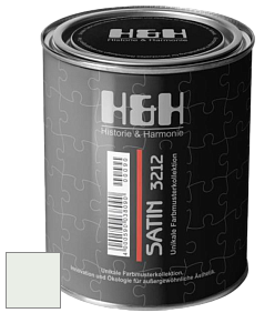 Шелковисто-матовая H&H Satin SM цвет NCS S 0505-G10Y 