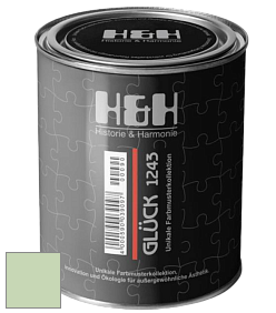 Матовая краска H&H Gluck цвет NCS S 1020-G30Y 