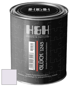 Матовая краска H&H Gluck цвет NCS S 0510-R50B 