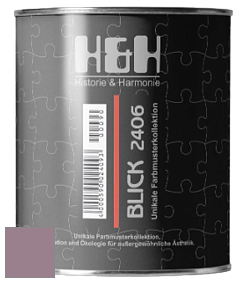 Глубокоматовая краска H&H Blick цвет NCS S 4020-R30B 