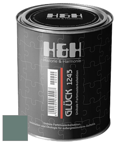 Матовая краска H&H Gluck цвет DRF 1209 