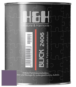 Глубокоматовая краска H&H Blick цвет NCS S 5030-R50B 