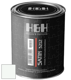 Шелковисто-глянцевая H&H Satin SG цвет RAL 9003 