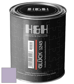 Матовая краска H&H Gluck цвет NCS S 2020-R50B 