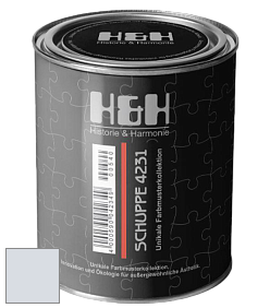 Глубокоматовая краска H&H SCHUPPE цвет NCS S 1005-R70B 