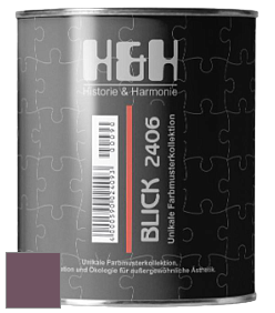 Глубокоматовая краска H&H Blick цвет NCS S 6020-R30B 