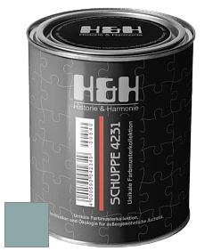 Глубокоматовая краска H&H SCHUPPE цвет DRF 3180 