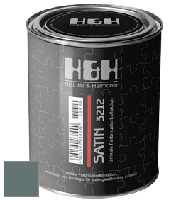 Шелковисто-матовая H&H Satin SM цвет NCS S 6010-B50G 