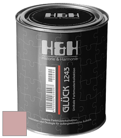 Матовая краска H&H Gluck цвет NCS S 2020-R 