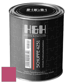 Глубокоматовая краска H&H SCHUPPE цвет DRF 1847 