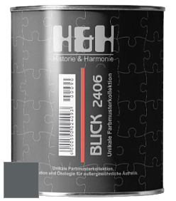 Глубокоматовая краска H&H Blick цвет DRF 9006 