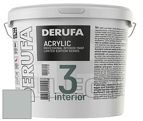 Матовая краска Derufa Интерьер-3 (ТМ) цвет DRF 3144 