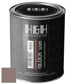 Матовая краска H&H Gluck цвет NCS S 5010-Y90R 