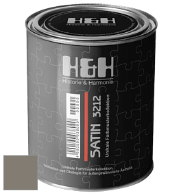 Шелковисто-матовая H&H Satin SM цвет DRF 9047 