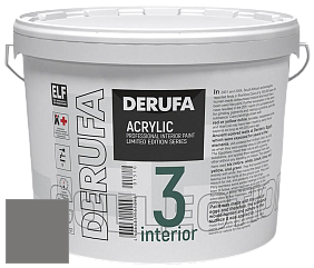 Матовая краска Derufa Интерьер-3 (ТМ) цвет DRF 8018 