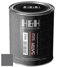 Шелковисто-глянцевая H&H Satin SG цвет NCS S 6502-R50B 